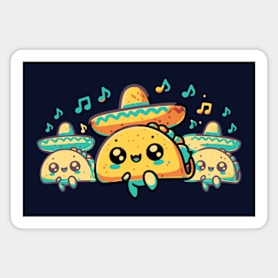 Cinco de Mayo Salsa Tacos Sticker